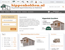 Tablet Screenshot of kippenhokken.nl